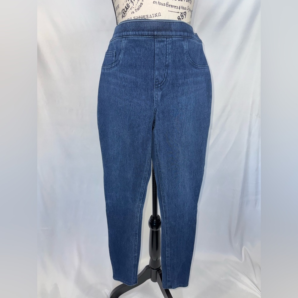 SPANX Twilight Rinse High Rise Jean-ish Leggings (v)